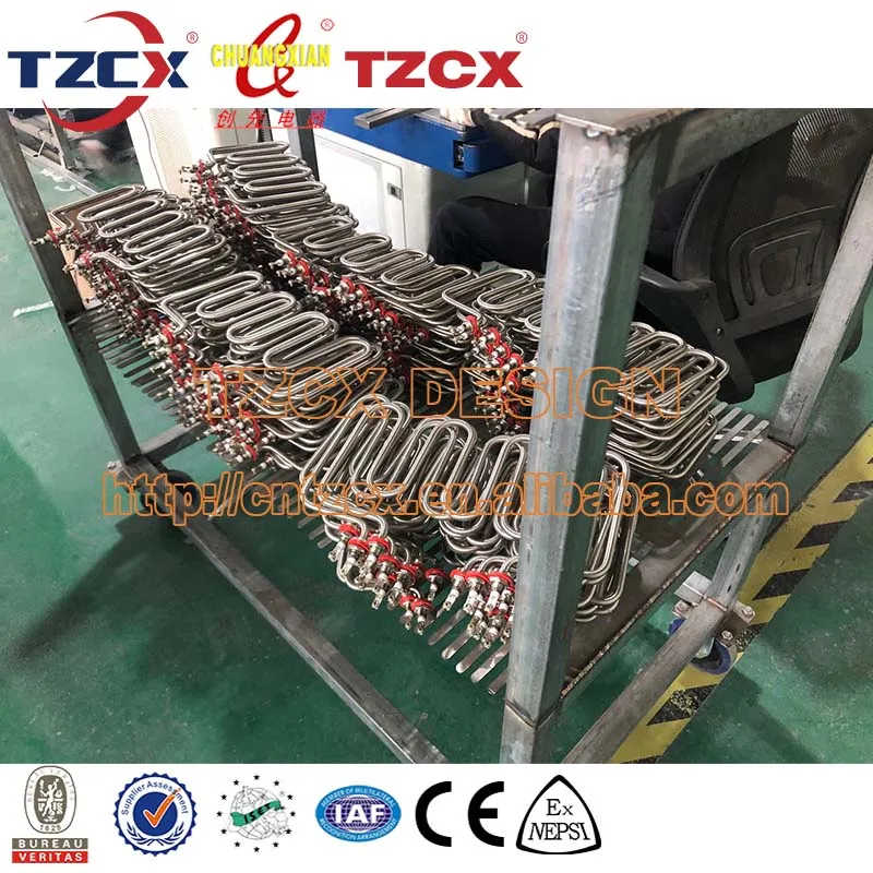 CE certified TZCX brand customized different watt and voltage round air heater oven  heating element
