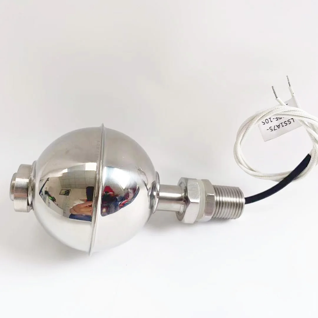 Vertical Installation  Stainless Steel Magnetic Float level Sensors Float Switch Sensor
