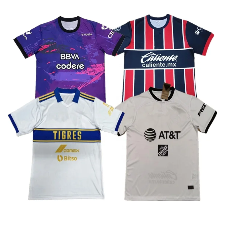 wholesale Thai quality 22-23 RAYADOS Monterey third jersey tiger America Chivas Soccer Jerseys home away men Football Shirt