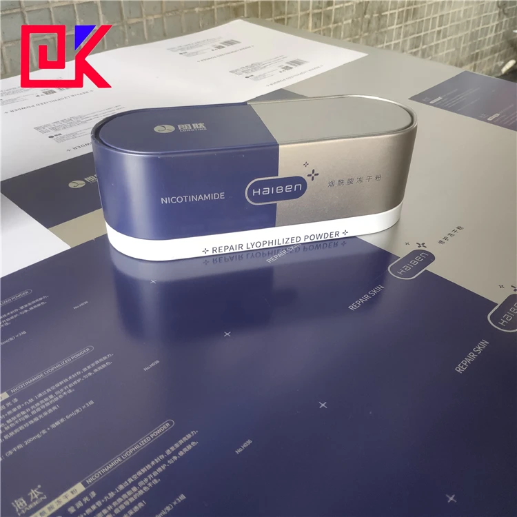 Перерабатываемая жестяная листовая металлическая печать для продуктов по уходу за кожей