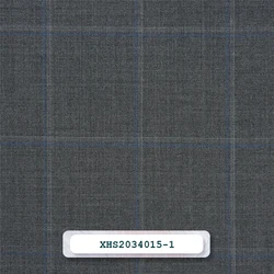 Stylish Blend Colors Check Design  wool Merino Wool Fabric 52% W 39%P 9%PTT  Blends Fabric  For Suit Casual Suit