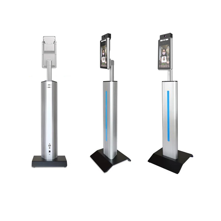 Temperature measurement facial recognition camera terminal access control system face recognition temperature