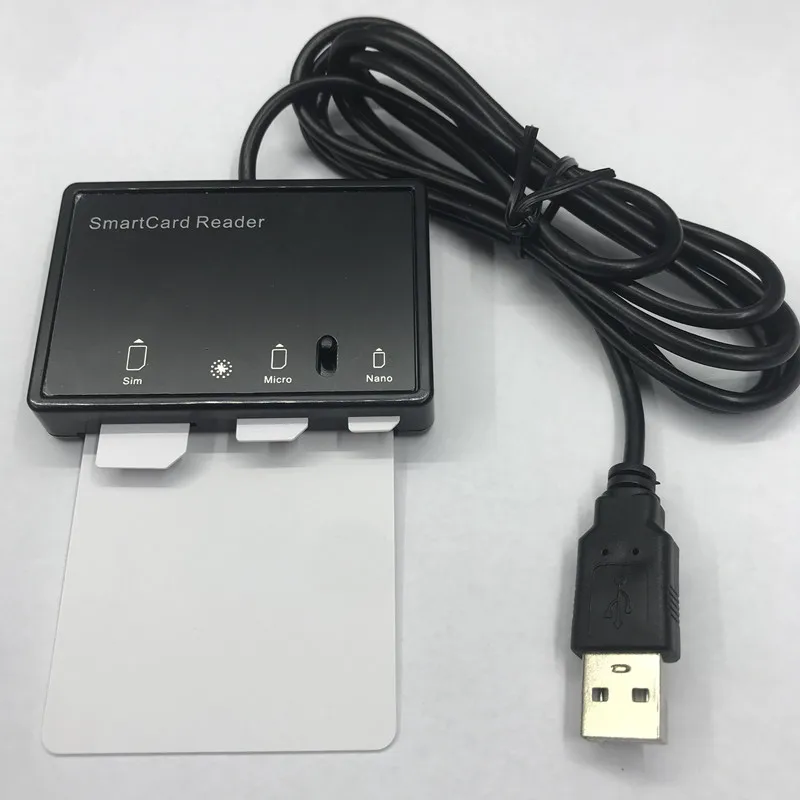 Устройство для чтения смарт-карт USB 2,0 MCR3516, ПК/SC 2G 3G 4G 5G, устройство для чтения SIM-карт