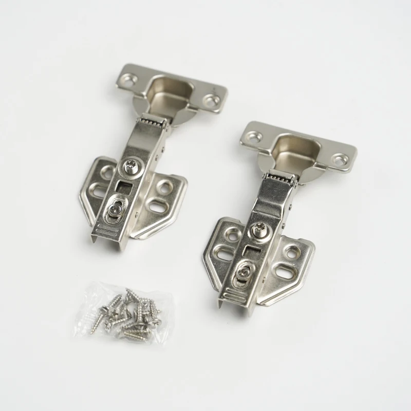 Современная петля с гидравлическим демпфером и плавным закрыванием бесшумная прямая для мебели шкафов из стали ванной кухни