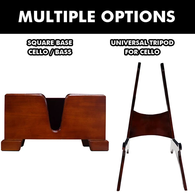 Высококачественный фанерный материал деревянная Двойная басовая подставка виолончель для виолончели продолговатой формы фанерная (LZCS03)