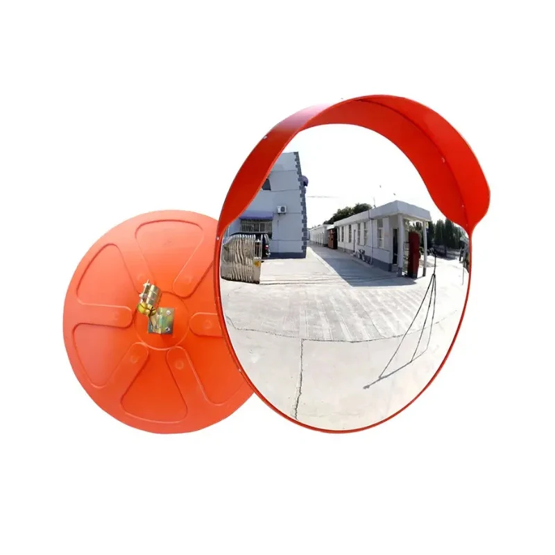 Indoor/Outdoor round Plastic Convex Mirror for Road Safety Circle Traffic Mirror Made of PC Material