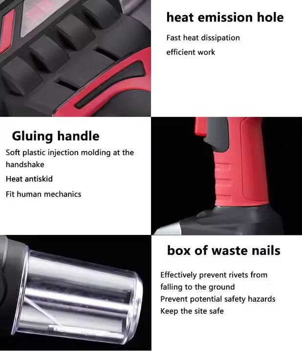 automatic pneumatic electric rivet gun blind air hydraulic riveter tool FS-004