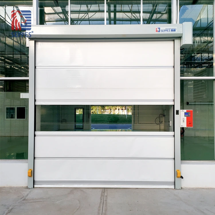 Energy-Saving High Speed Roller Door Insulated Clean Fast Doors Durable High Speed Door