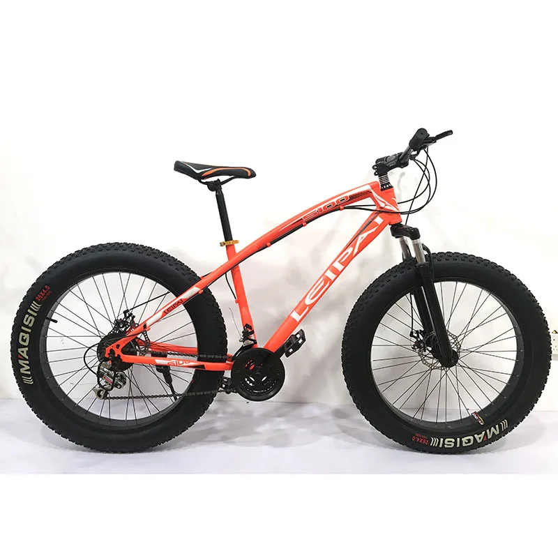 29 mountain bike steel single 21 speed fat snow bike mountain bicycle  MTB mountain bike spare parts