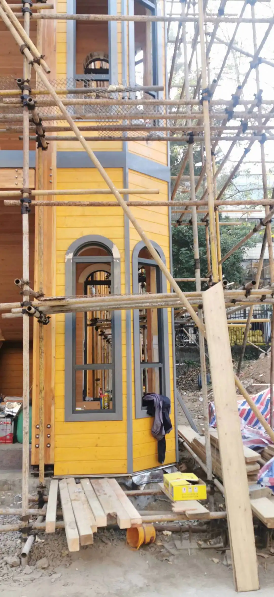 2020 Glued Laminated Wood House fairy Tales World