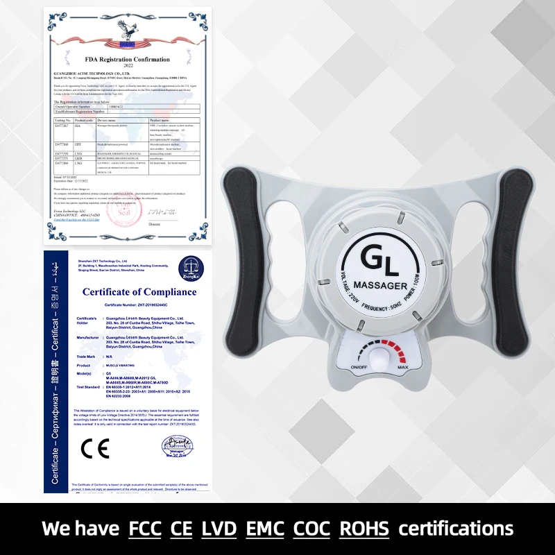 New Arrival G5 Portable Fat Reduction Body Slimming Shaping Weight Loss Vibration Massager Beauty Machine