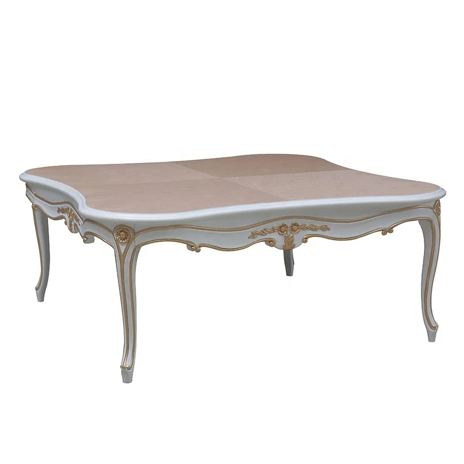 Italian design luxury traditional antique sectional wooden living room furniture sofa set