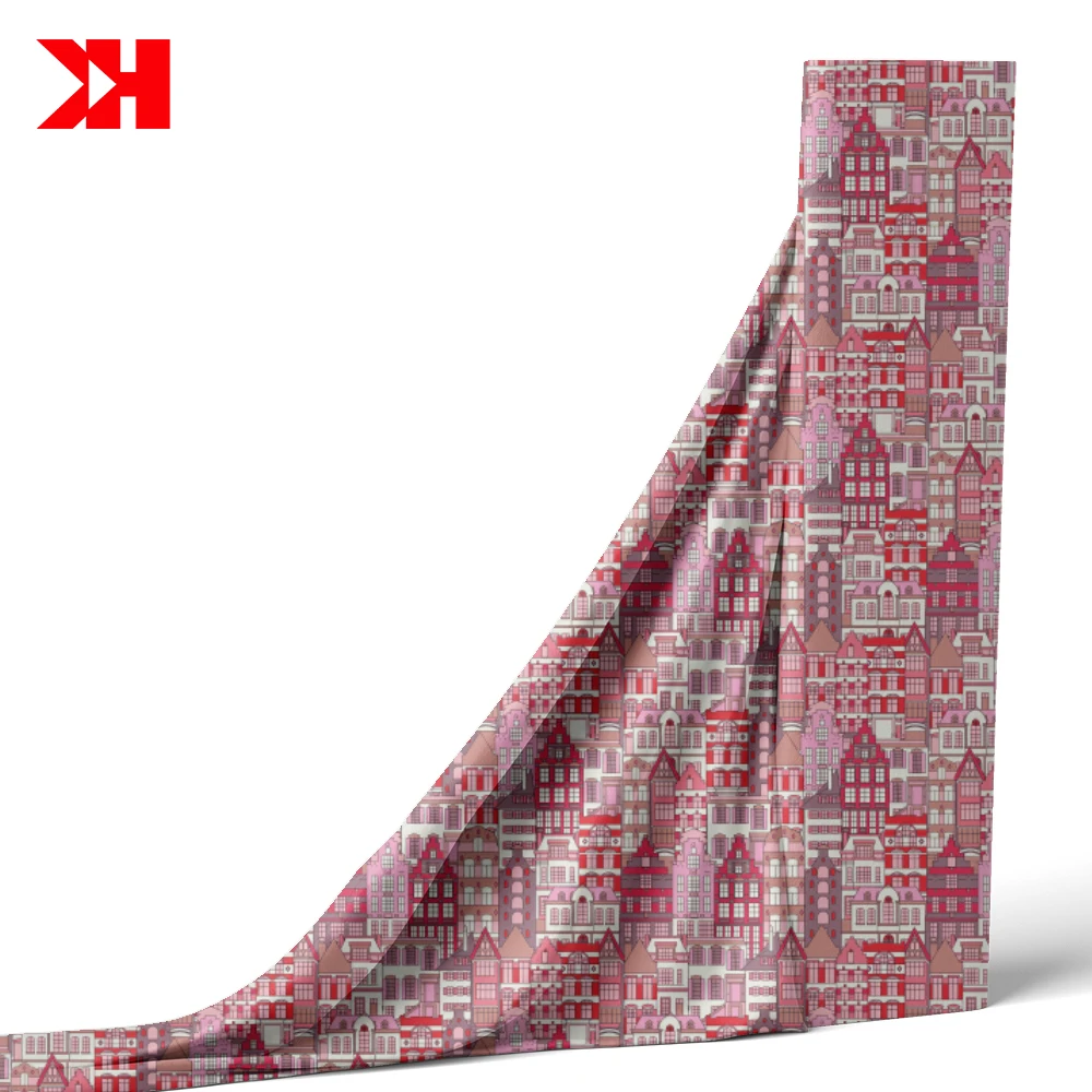 Kahn new design tana 100% cotton liberty lawn custom digital printed fabric