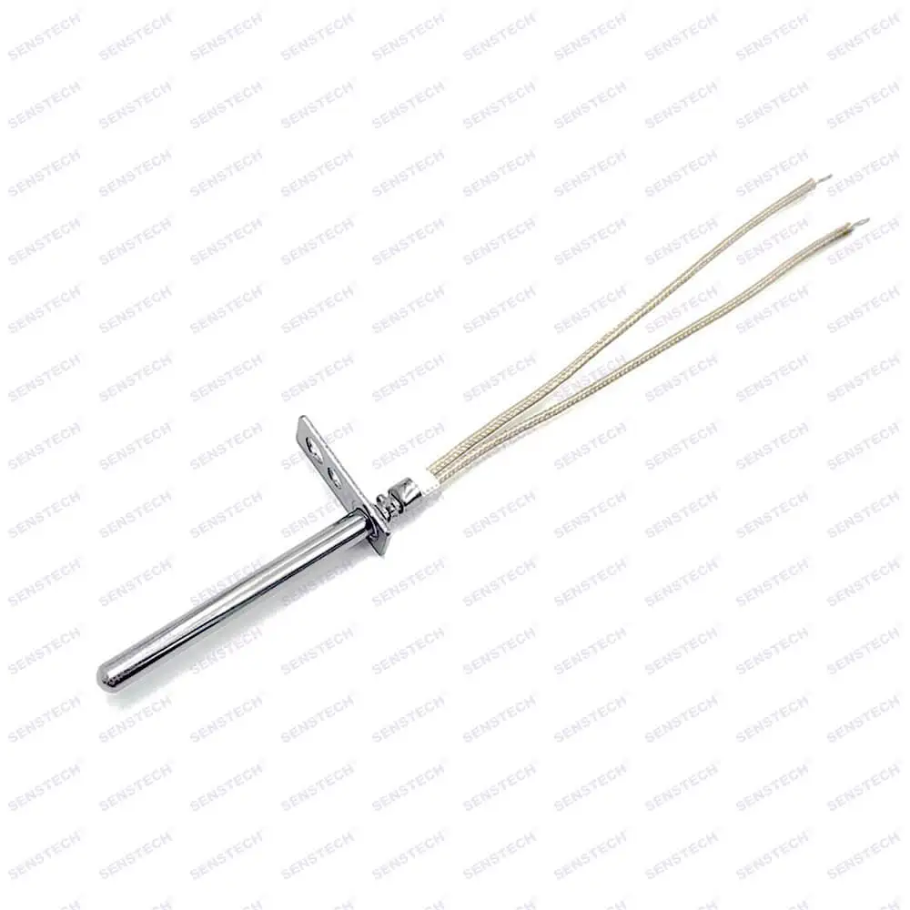 Flanged RTD PT100 PT1000 Ambient Temperature Sensor with Connector