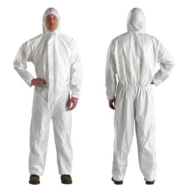 OEM/ODM Customized Coverall Disposable Coverall Suit PP/SF/SMS Microporous Overalls for work wear
