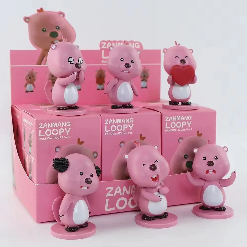 Cartoon Sanrios Kuromi Melody Pvc Action Anime Figure Toy Blind Box With Box