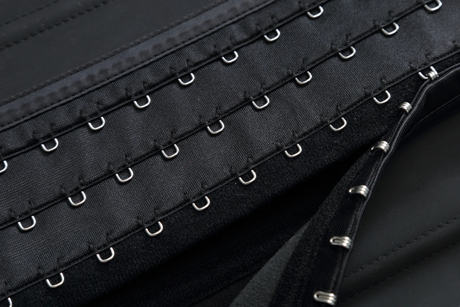 Women Waist Slimming Corset 3 Row Hook Tummy Spandex Waist Trainer Shaper Belly Trimmer Belt Band