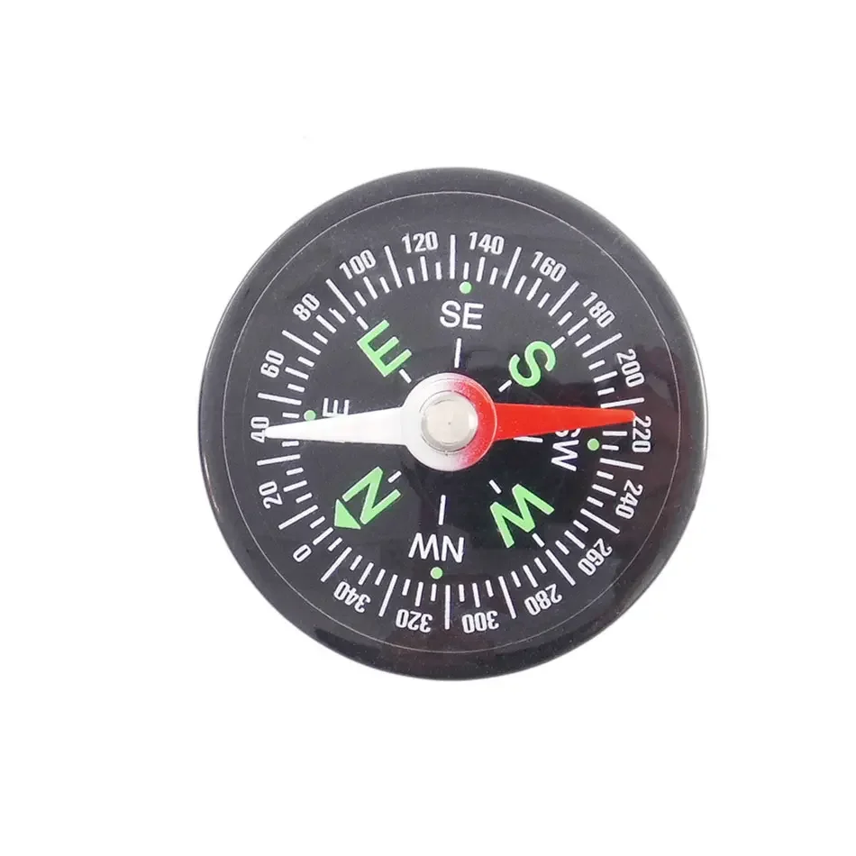 35mm Mini Plastic Compass With Oil Injection And Environmentally Friendly Pointer Type For Outdoor Gifts