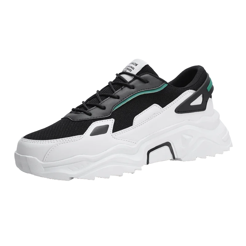 Оптовая продажа кроссовки из натуральной кожи с сеточкой разноцветные плоские для девушек и мужчин