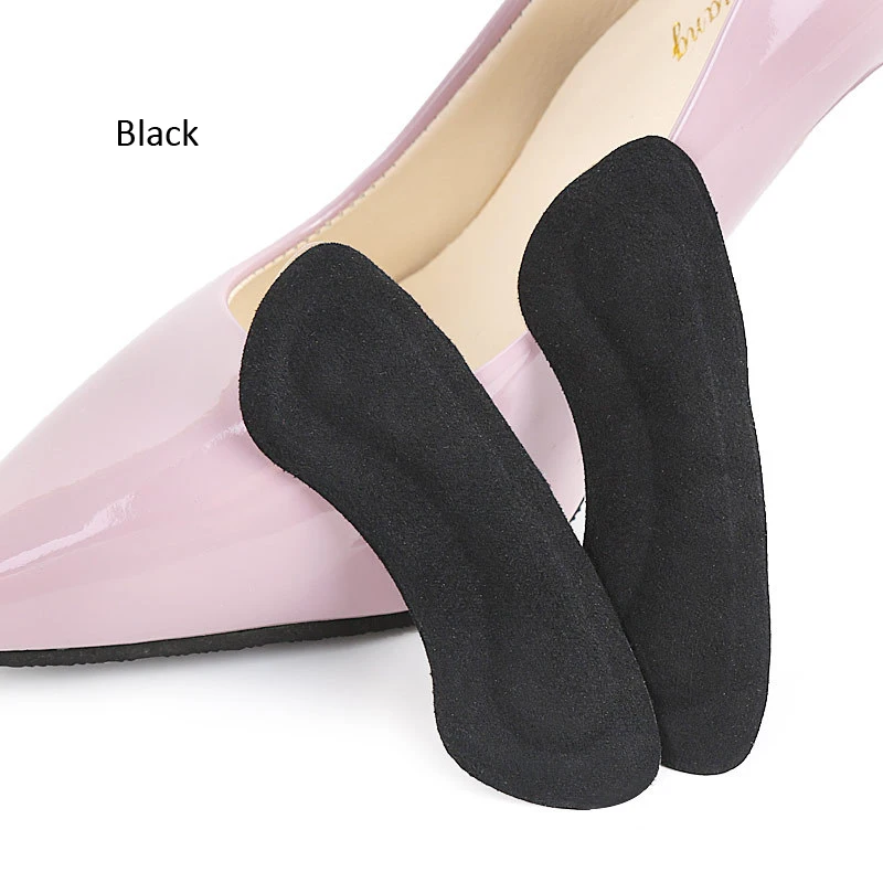 shoes blister protection anti-wear silicone soft gel clear women insoles for shoe back high heels cushion pads liner grips