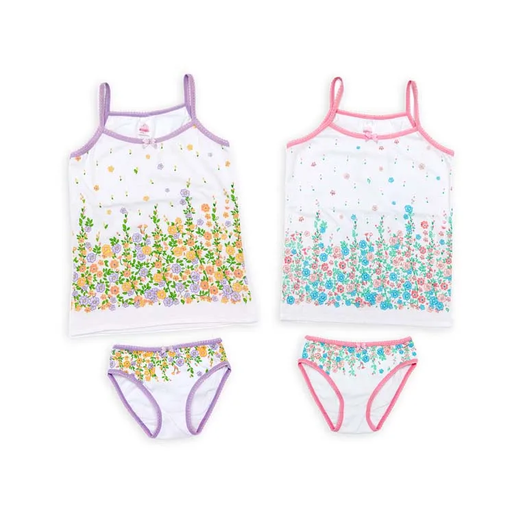 
Hot Sale Summer Cartoon 100% Cotton Girls Underwear Kids Children Panties Baby Briefs Breathable Underwear 2PCS/Sets Wholesale 
