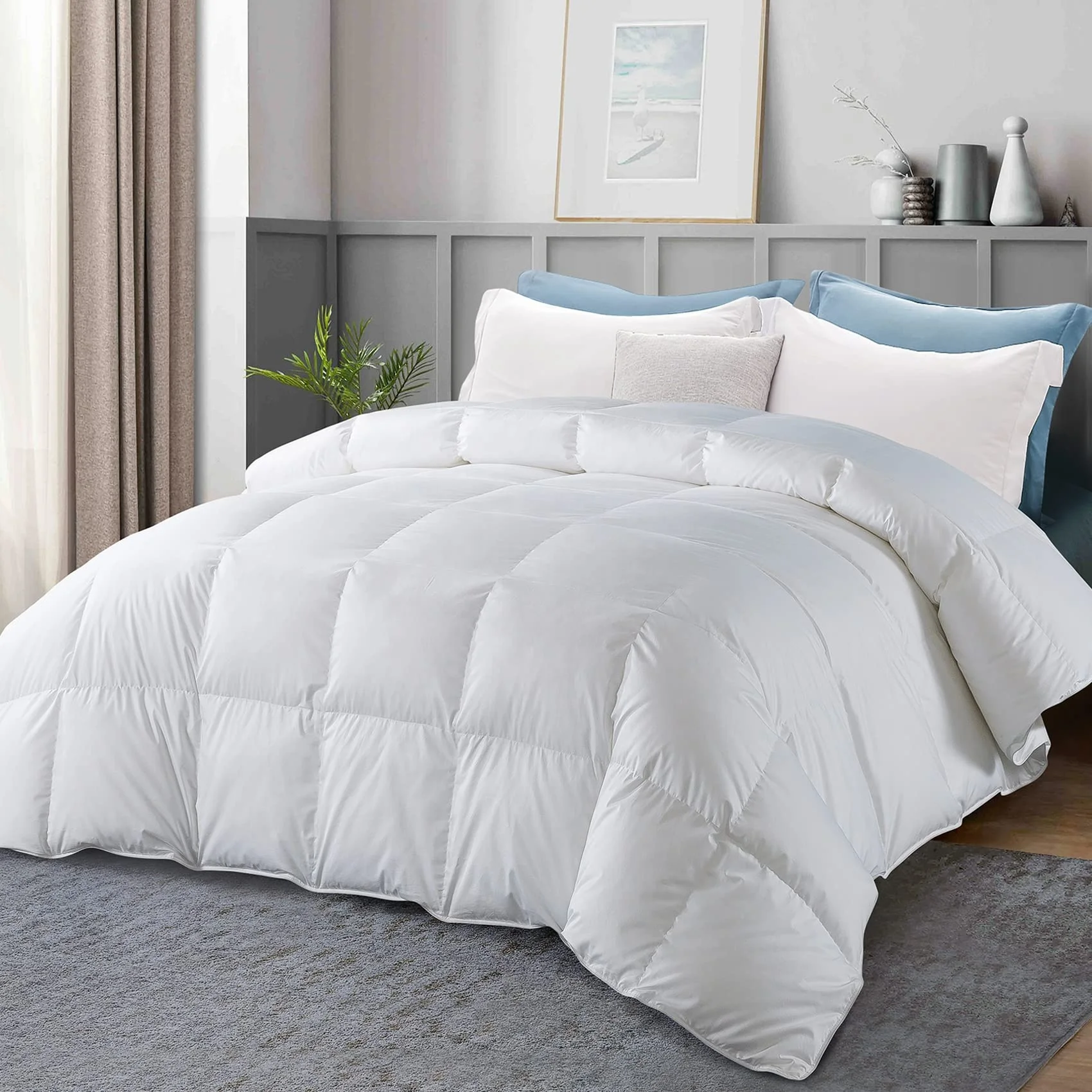 China Manufacture Customized Size Suitable Twin Comforter Goose Down Duvet Duvet Comforter