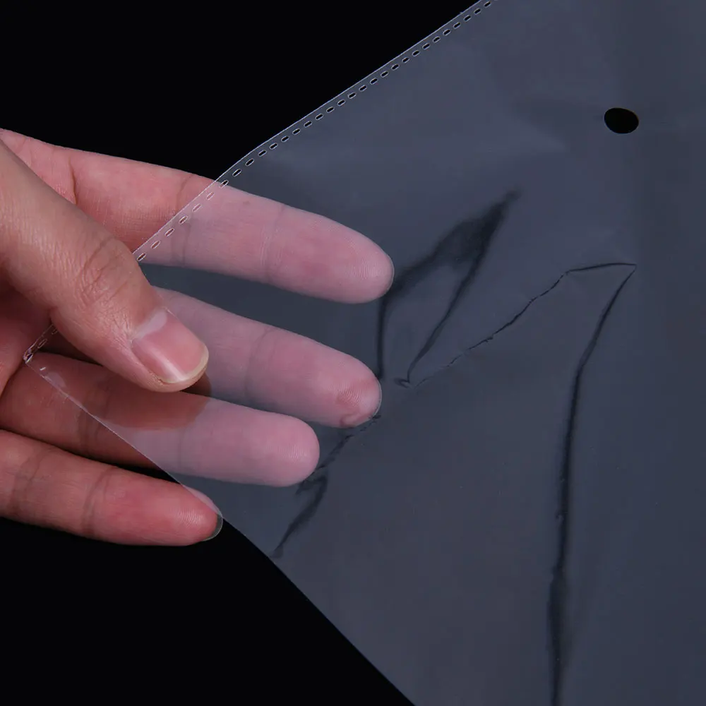 Custom 2.2-2.5micron Transparent Plastic OPP Bags with Self Adhesive Packaging Bag