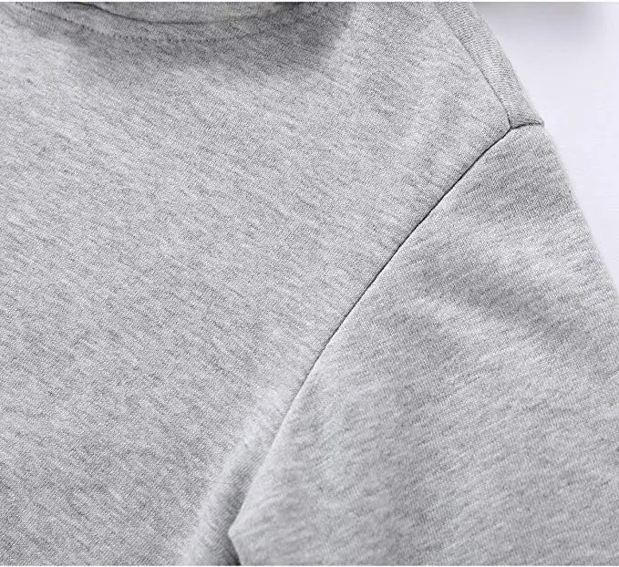 China factory custom solid color pullover fleece toddler sweatshirt