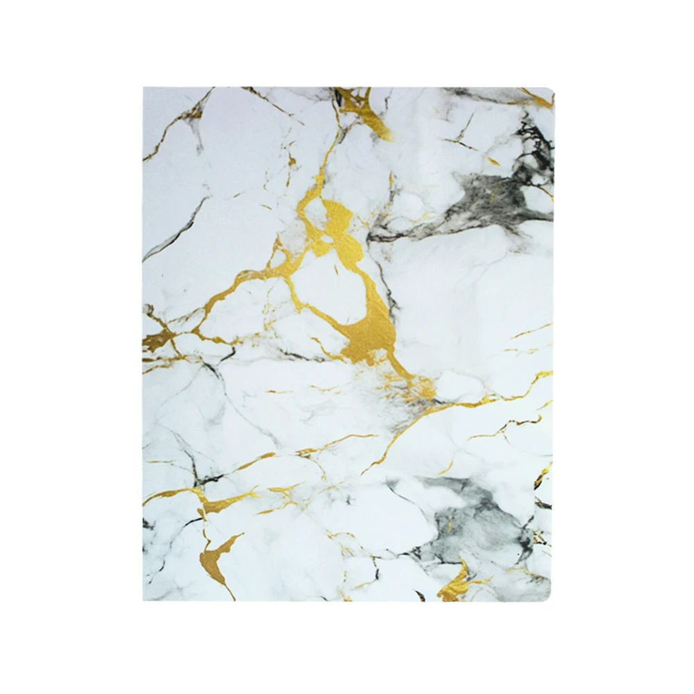 Wholesale PP Plastic marble Design A4 Size High quality 4 O Ring Binder Document File Folder For Office and School Use