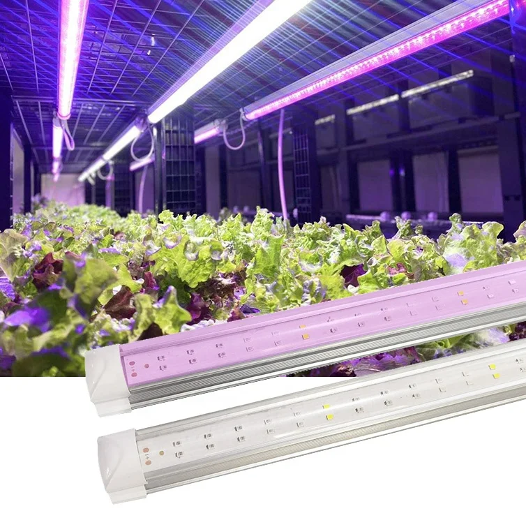 wholesale commercial t5 t8 linear led grow shop light tube for bloom