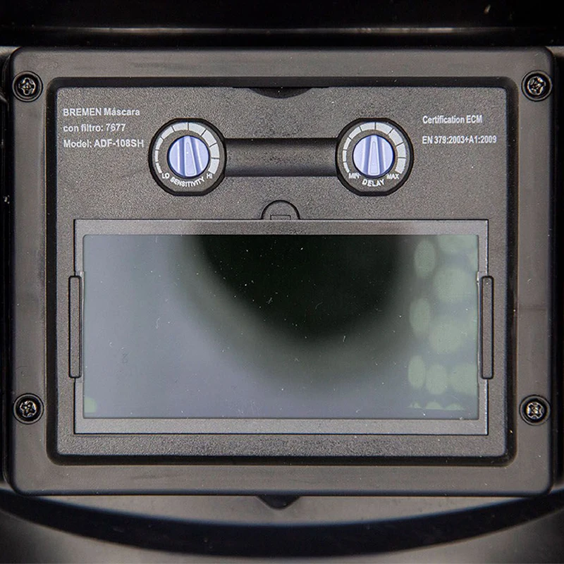 
Auto Darkening Welding Helmet True Color Solar Powered with Adjustable Shade 