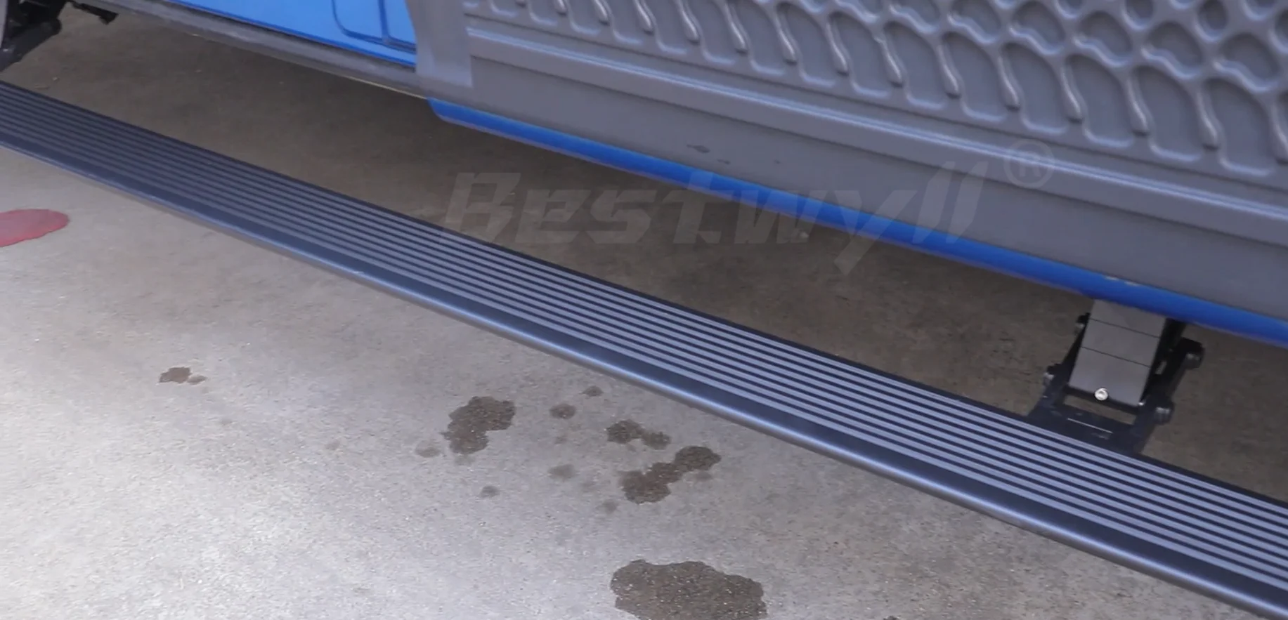 BESTWYLL Profile Door Power Pedals Aluminum Pick Up Truck Running Electric Bar Automatic Run Board Car Side Step For Ford F150