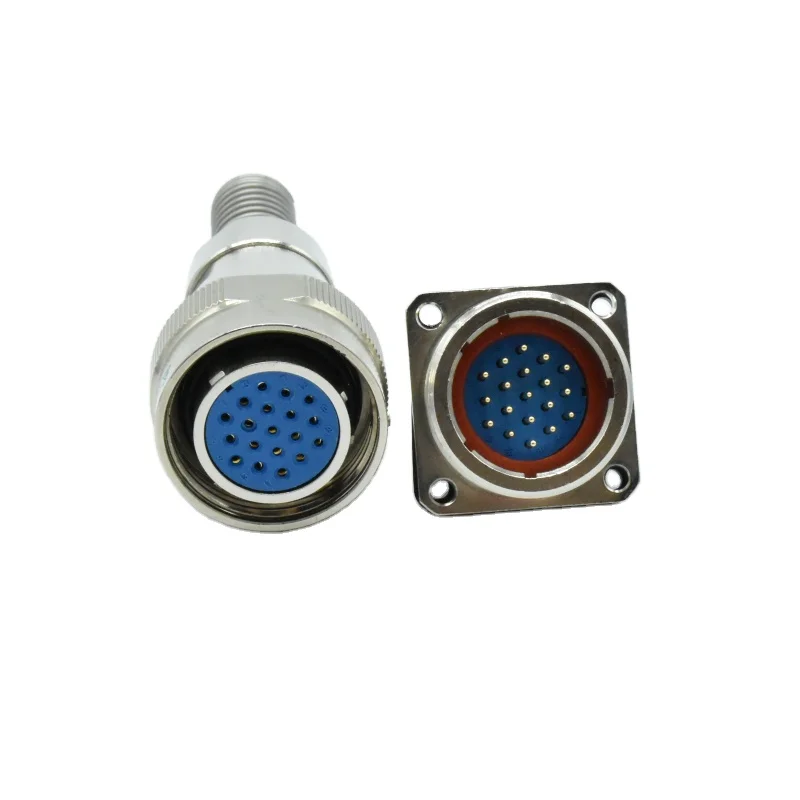 Screw Waterproof Electrical Circular Plug Socket FQ Series Bayonet Connector