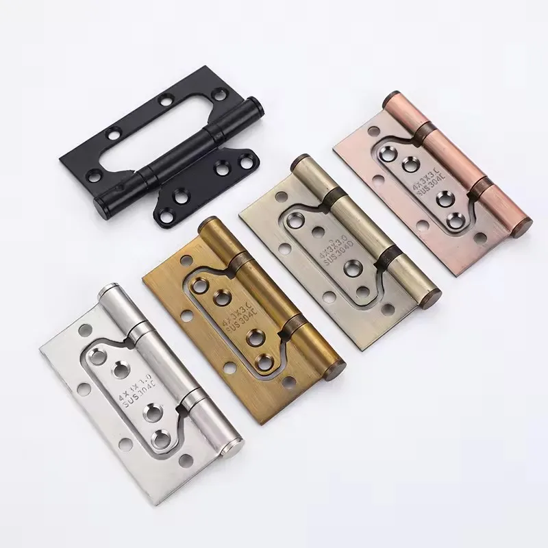 ZIJIE Hardware Window And Door Pivot Hinge Adjustable Stainless Steel/Iron Butt Hinge