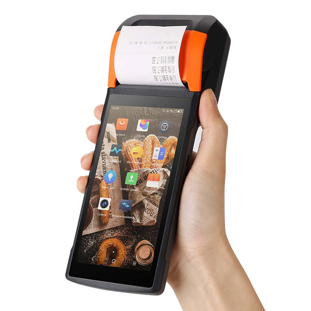  Кассовый терминал SUNMI V2 POS + система с сенсорным экраном кассовый аппарат все в