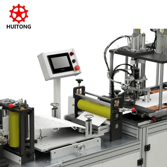 High Speed Stable Automatic Folding Respirator Face Mask Making Machine For N95 Mask