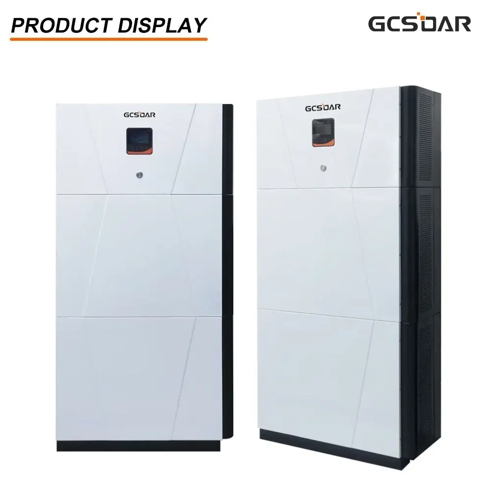 GCSOAR Pv & Battery Energy Storageintegrated Machine All-in-One Energy Storage Lithium Ion Battery Stacked 51.2v