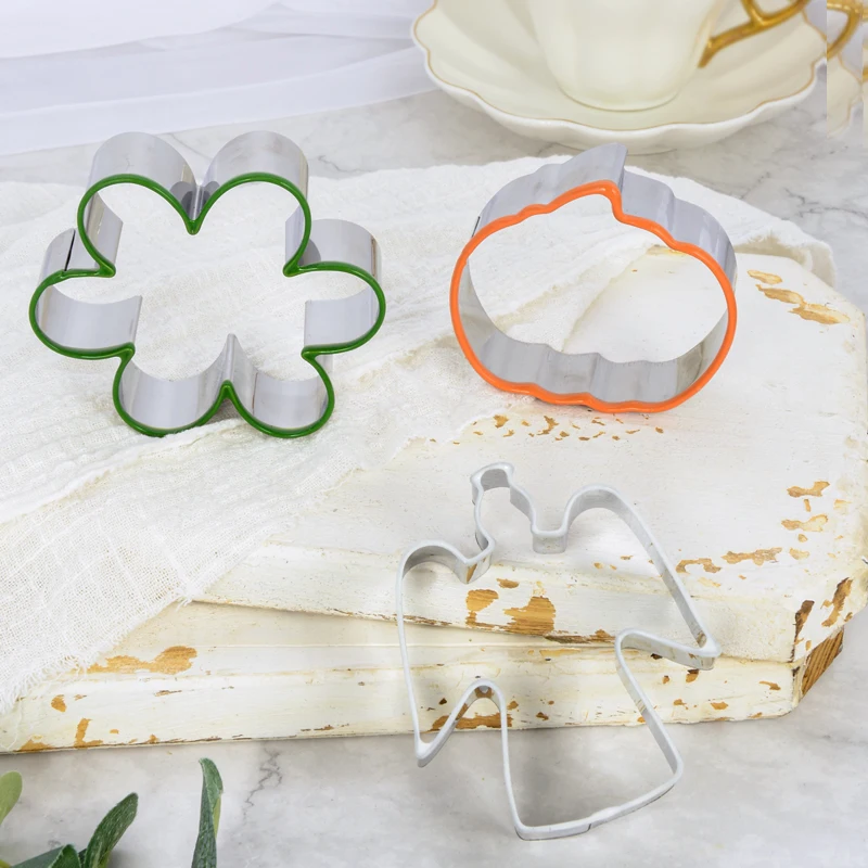 Bulk packing stainless steel Christmas gingerbread man cookie cutter