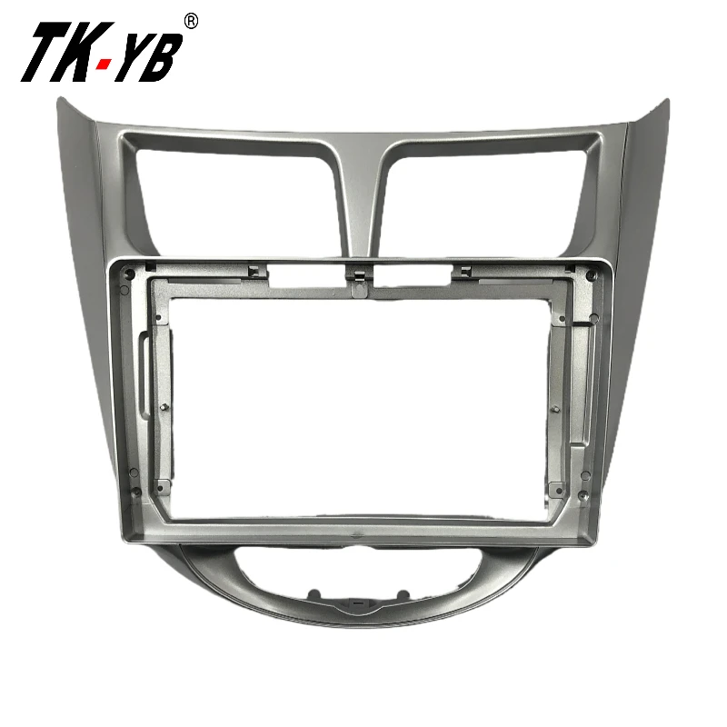 Double Din car radio fascia navigation frame For HYUDAI/ACCENT 2011-2016
