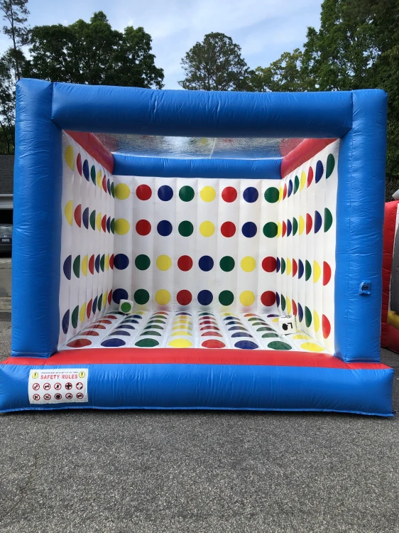 Human Pretzel Giants Inflatable Twister Game  Interactive Inflatable Games For Sale