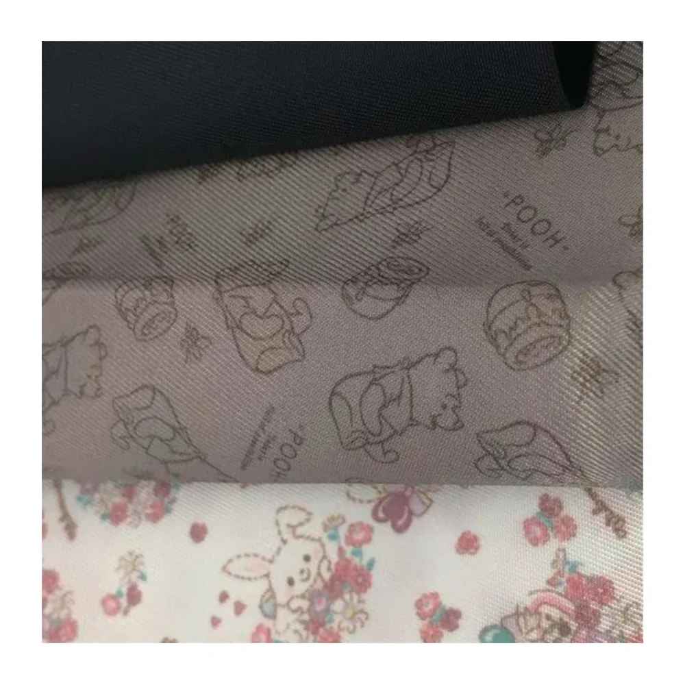 Custom Waterproof 210D Polyester Pu Pvc Coated  personalized 130gsm wear-resistant oxford fabric for luggage travel bags