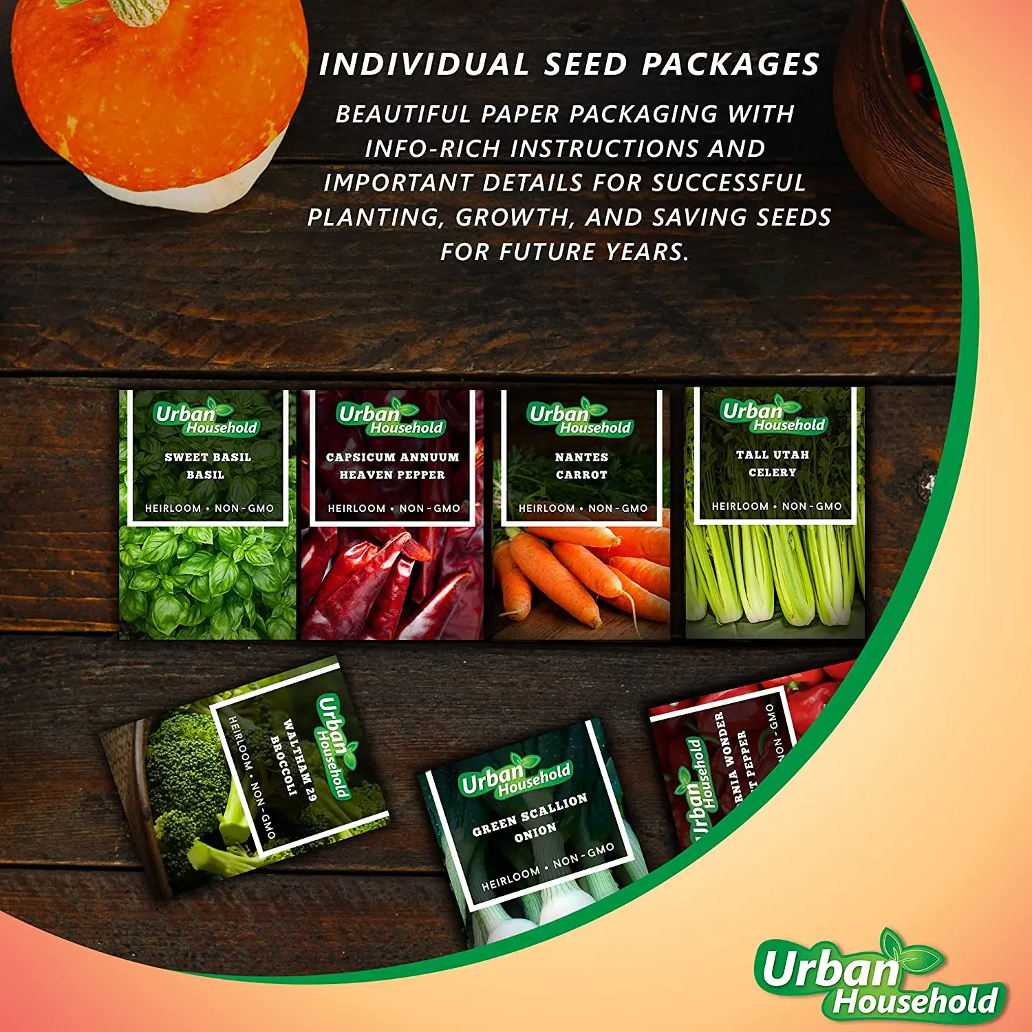 
Seeds Squash Zucchini Light Green Heirloom Vegetable for Planting Non GMO 