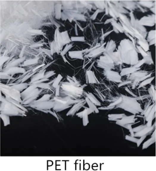 Полиэтиленовое волокно 19 мм для бетона и раствора синтетическое полиэфирное спиннинга нетканый материал