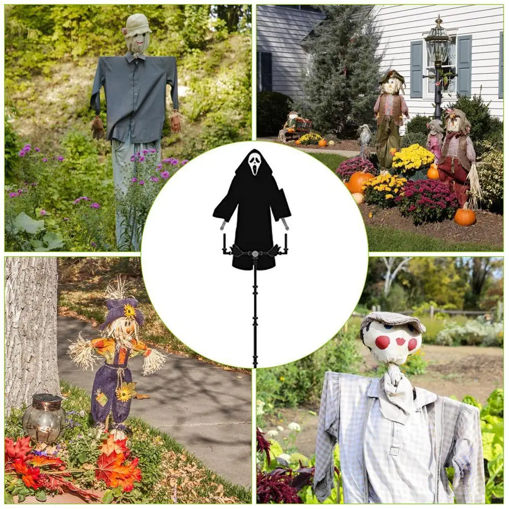 Outdoor Courtyard Hanging Costume Scary Thriller Christmas Moving Halloween Decorations Props
