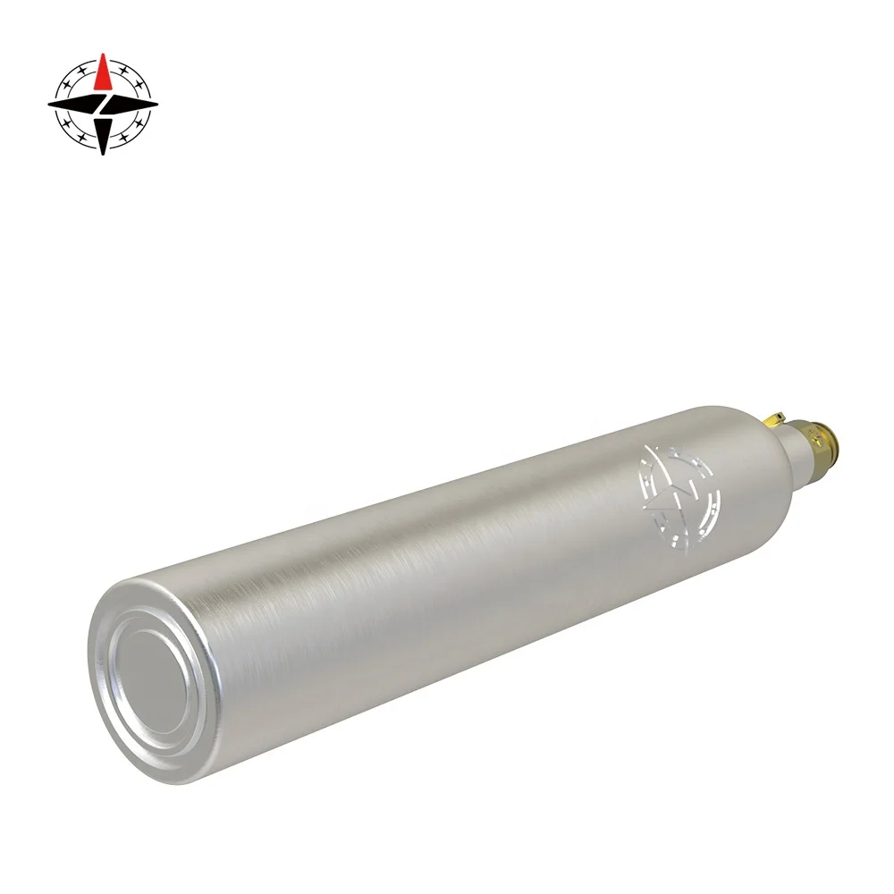 Manufacturer supply 0.6L  60L CO2 gas cylinder for soda maker compatible with all types screw in valve stream soda water