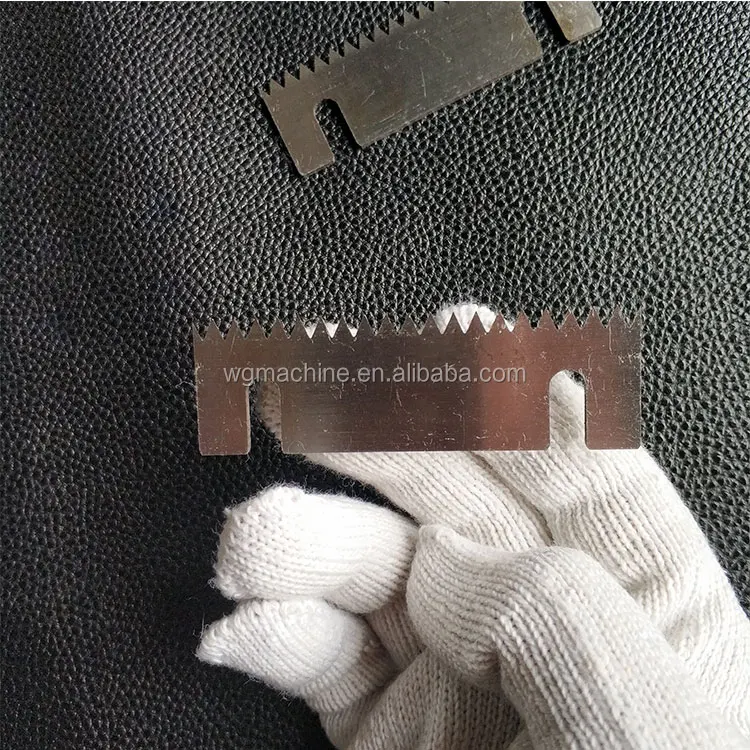  WGJ 65*32*1 5 мм зигзаг резак нож/Пищевая упаковка зубчатое лезвие