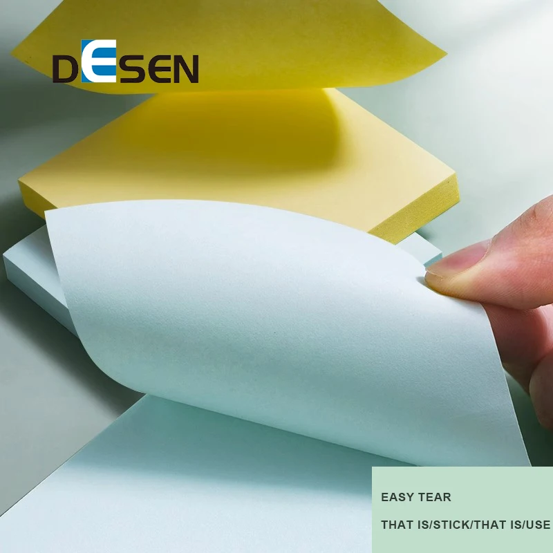 DESEN UCI Colorful reusable sticky notes office home to do list removable dry erase sticky notes