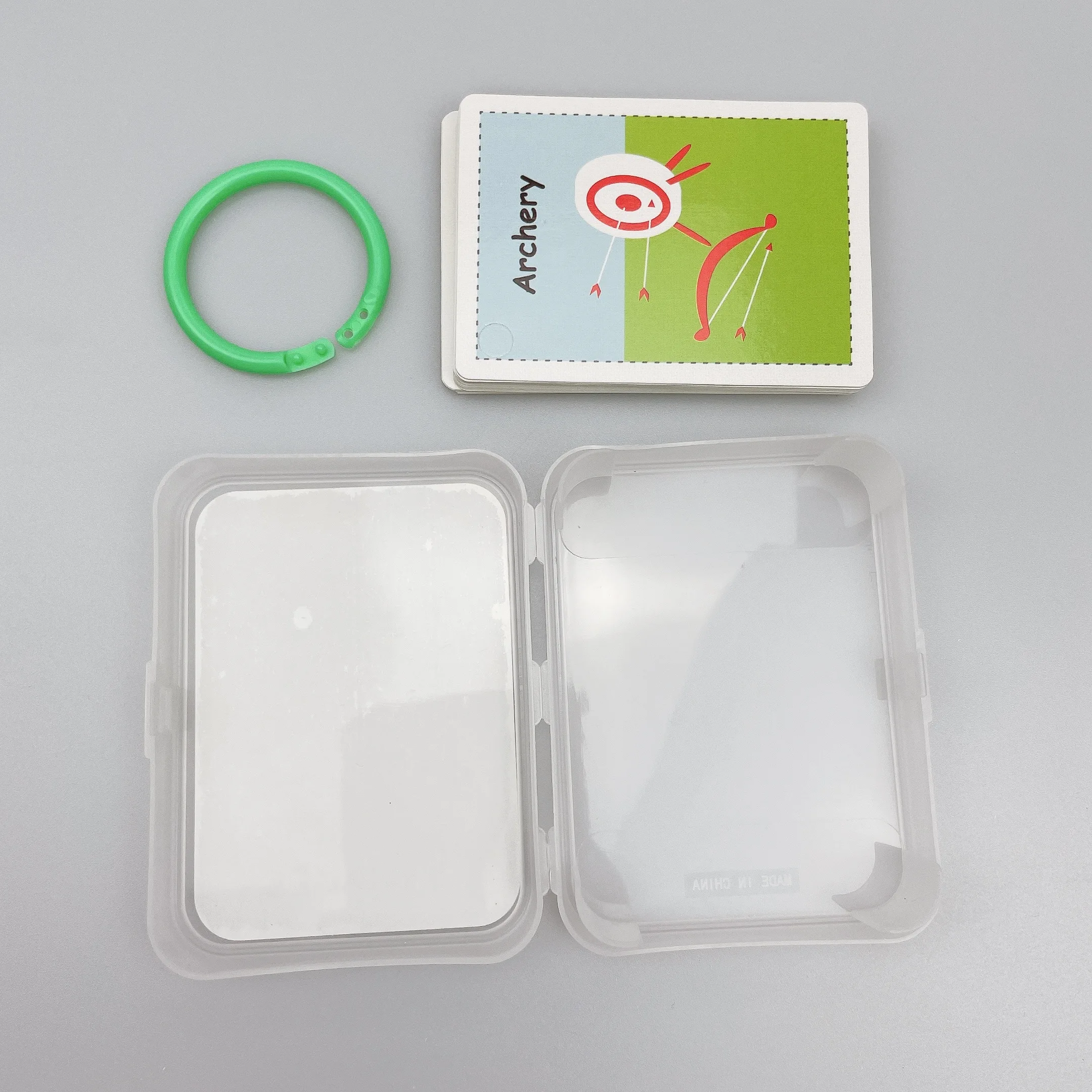 2022 Lovely Designs Sports Flash Cards for Boys Girls Family Game Cards