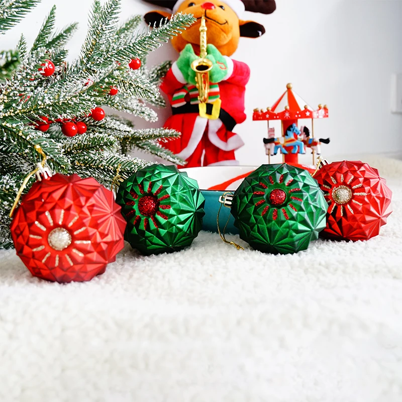 Customized decorations luxury christmas foam balls for christmas tree decoration