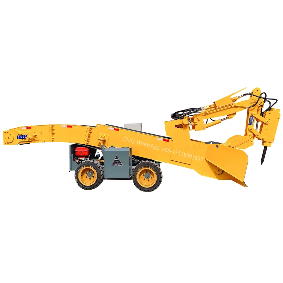 Brand new diesel dumper work with ZWY-80H unloader/mini excavator boat/tunnel mucking loader